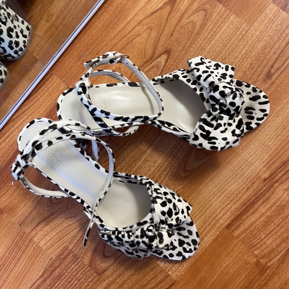 Raye x Stone Cold Fox Snow Leopard Block Heels - Picture 5 of 8